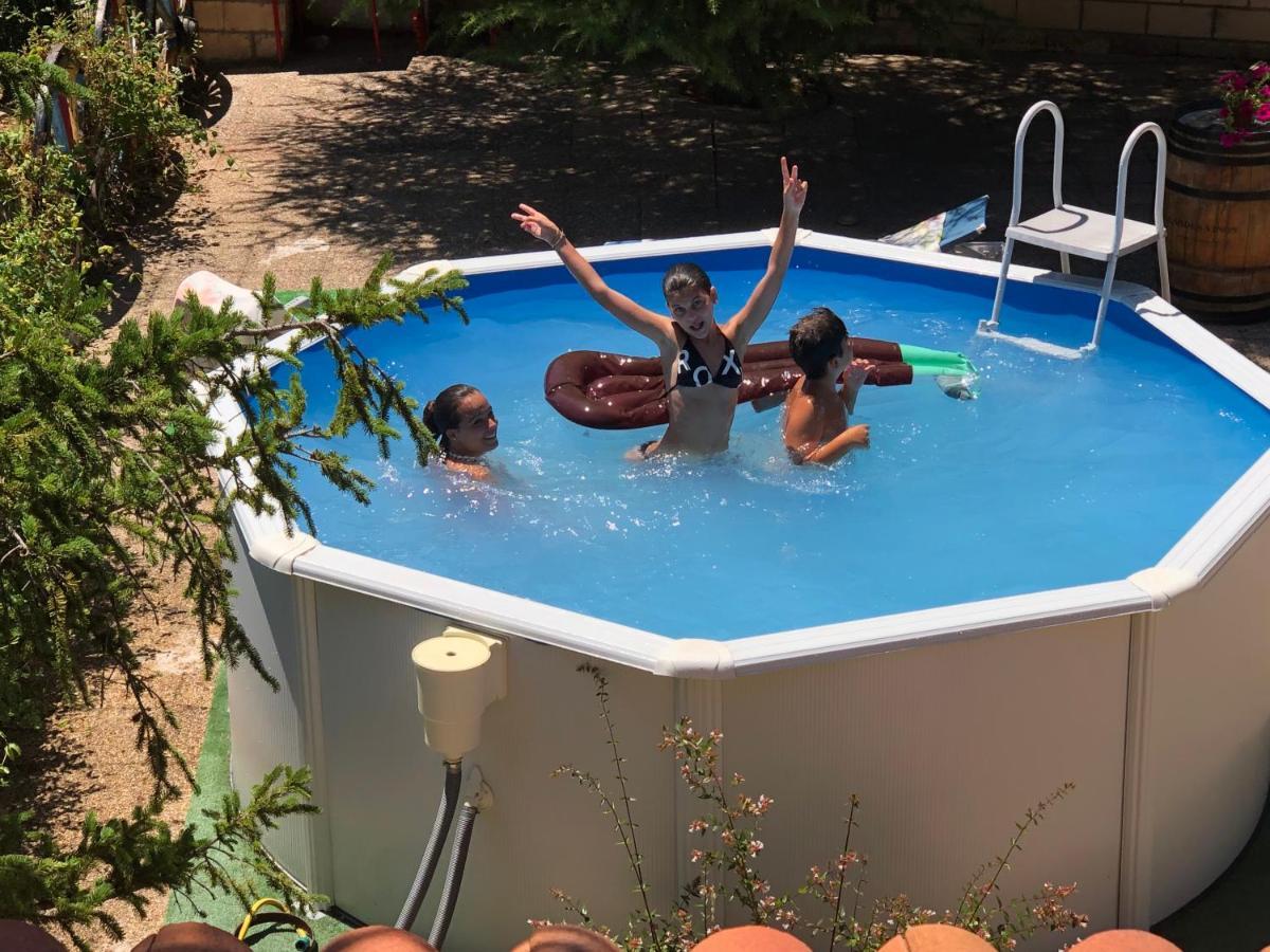 Hospederia Casa Martell Otel Daroca Dış mekan fotoğraf